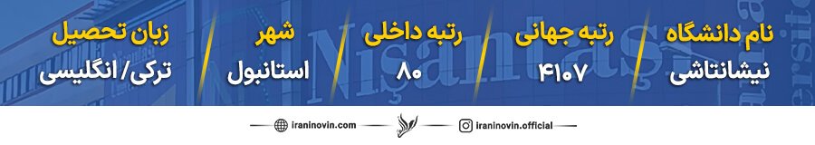 رنکینگ دانشگاه نیشانتاشی