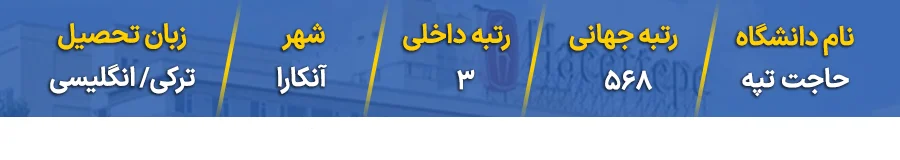 رتبه دانشگاه حاجت تپه